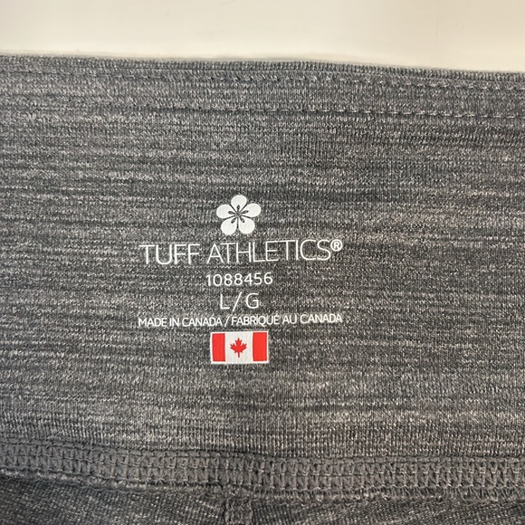 EUC Tuff Athletics Cropped Grey Leggings - Picture 7 of 9